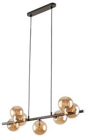 Κρεμαστό Φωτιστικό 7xG9 8W IP20 Estera TK Lighting-4506-Καφέ 4506