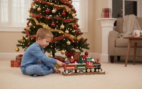 Χριστουγεννιάτικο Multicolor Tree &amp; Santa