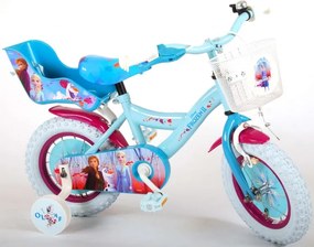Frozen 12 Inch 21,5 cm Girls Coaster Brake Blue