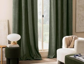Κουρτίνα Winona Douceur d'intérieur - 140x260cm - Πράσινο