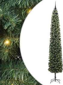 vidaXL Τεχνητό Χριστουγεννιάτικο Δέντρο με 300 LED Πράσινο 300 cm