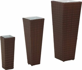 vidaXL Σετ Υπαίθριας Χρήσης 3 pcs Μέταλλο