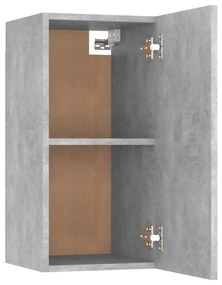 vidaXL Έπιπλο Τηλεόρασης Γκρι Σκυροδ. 30,5x30x60 εκ. από Επεξ. Ξύλο