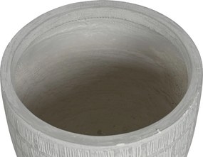 Γλάστρα Home ESPRIT Γκρι Μαγνήσιο 44 x 44 x 43 cm (4 Μονάδες)