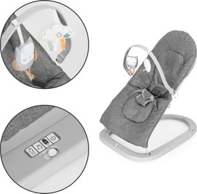 Bouncer, rocker with vibrations and sounds, ECOTOYS