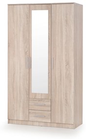 LIMA S-3, color: sonoma oak / mirror DIOMMI V-PL-LIMA-S3-SONOMA/LUSTRO