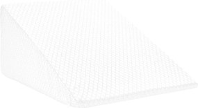 vidaXL Μαξιλάρι Ποδιών 60 x 50 x 30 εκ. Μαλακό Αφρός Μνήμης Λευκό