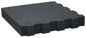 ΠΛΑΚΑΚΙΑ ΔΑΠΕΔΟΥ ΜΑΥΡΑ 40X40CM BLACK+DECKER 6ΤΜΧ