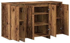 vidaXL Καφέ Μπουφές Παλιό ξύλο Ξύλο 120 x 41 x 75 εκ Μπουφές