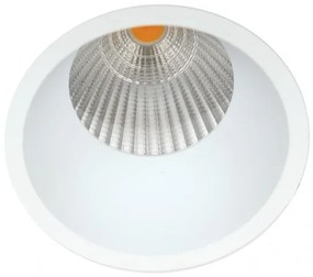 Χωνευτό Σποτ Οροφής DART 12W LED 4000K 24° IP44 GK 42-000056 Λευκό