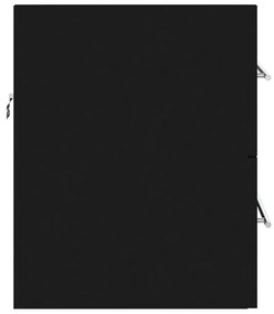 Ντουλάπι Νιπτήρα Μαύρο 60 x 38,5 x 48 εκ. από Μοριοσανίδα - Μαύρο