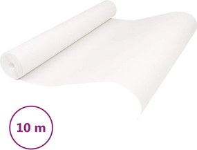 vidaXL 3D Στερεή Ταπετσαρία Ριγέ Γκρι 10 x 0,53 μ Μη Υφασμένο Ύφασμα