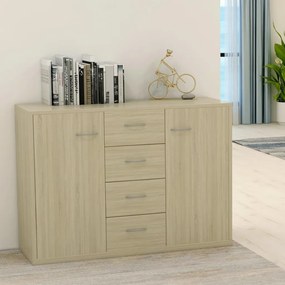 Μπουφές Sonoma Δρυς 88 x 30 x 65 εκ. από Επεξ. Ξύλο