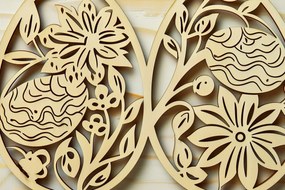 Σετ των 3 Intra απο ξύλο plywood 3mm-4mm πάχος - Cricut Πασχαλινό Laser Cut Δίασταση 4x4 cm INTRAFABR-94147073