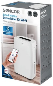 Αφυγραντήρας Sencor SDH 1028WH  Wi-Fi 1,5lt 235 W Κάλυψη 18-35τμ