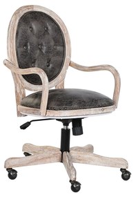 Καρέκλα Τραπεζαρίας DKD Home Decor Μαύρο Σκούρο καφέ 52 x 50 x 88 cm