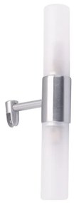 Φωτιστικό Επίτοιχο Aca SUEVA2 SUEVA Ασημί (Silver Coloured)