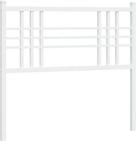 vidaXL Ανταλλακτικό κεφαλάρι Λευκό 100 εκ. Μεταλλικό