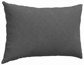 vidaXL Μαξιλάρι Καναπέ 2 pcs Σκούρο Γκρι 60 x 40 cm
