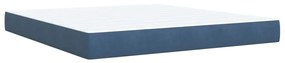 ΚΡΕΒΑΤΙ BOXSPRING ΜΕ ΣΤΡΩΜΑ ΜΠΛΕ 180X200 ΕΚ. ΒΕΛΟΥΔΙΝΟ 3293288