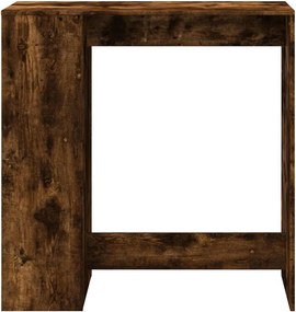 vidaXL Τραπέζι Μπαρ με Ράφια Δρυς 101x40x103,5 εκ. Επεξεργ. Ξύλο