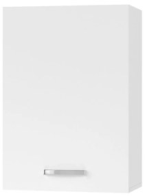 CHARLOTΤE Πάνω Ντουλάπι 50x30.5x71.8εκ με μεταλλικά χερούλια Λευκό - SO-CV50W - SO-CV50W