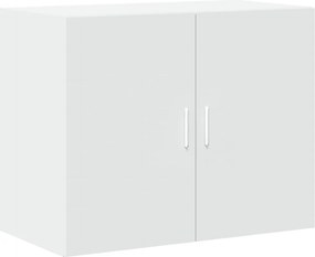 vidaXL Ντουλάπι Λευκό 80x42,5x249 εκ. από Επεξεργασμένο Ξύλο