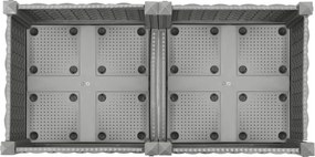 vidaXL Ζαρντινιέρα 80 x 40 x 23 εκ. από Πολυπροπυλένιο