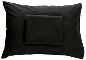 Ζεύγος Μαξιλαροθήκες Βαμβακερές 50x70εκ. Delos Black SB HOME