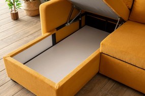 Corner Sofa-Bed Kado - Mustard Mustard