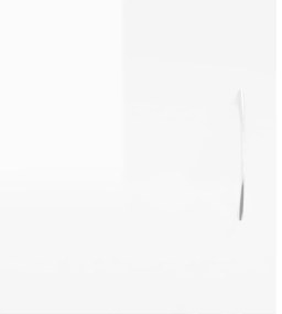 Έπιπλο Τηλεόρασης Γυαλ. Λευκό 102x30x37,5 εκ Επεξεργασμένο Ξύλο - Λευκό