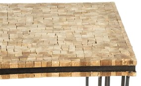 Τραπέζι σαλονιού από ξύλινους κορμούς - Ξύλο - 201-9027