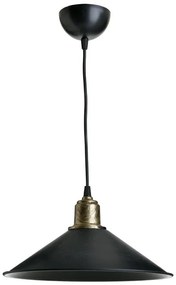 Φωτιστικό οροφής PWL-0964 pakoworld Ε27 μαύρο-bronze antique Φ30x62εκ