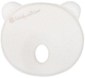 KIKKA BOO ΕΡΓΟΝΟΜΙΚΟ ΜΑΞΙΛΑΡΙ MEMORY FOAM BEAR AIRKNIT WHITE 31106010126