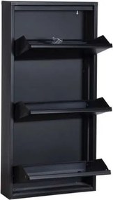 Shoe Cabinet Torino 3 - Black Black