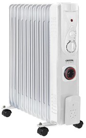 CRYSTAL HOME Καλοριφέρ Λαδιού με 11 φέτες 2500W