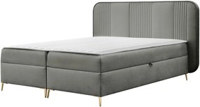 Επενδυμένο κρεβάτι Fandy-Gkri-120 x 200