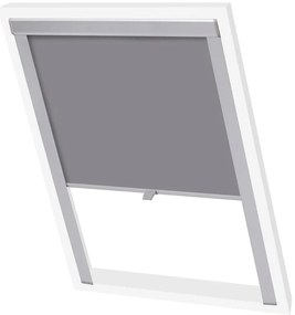 vidaXL Στόρι Ρόλερ Συσκότισης (Blackout) Γκρι MK06