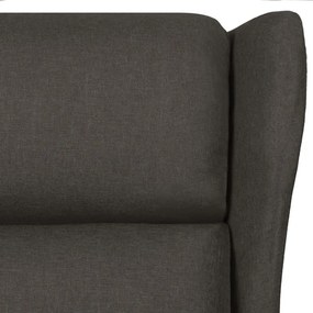 vidaXL Πολυθρόνα Μασάζ Taupe Υφασμάτινη