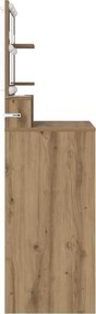 vidaXL Τραπέζια Ντυσίματος Κρεβατοκάμαρας Artisan Oak