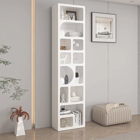 Βιβλιοθήκη Λευκό CLADOIR 50x27x205