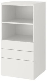 SMASTAD/PLATSA βιβλιοθήκη με 3 συρτάρια 493.878.06