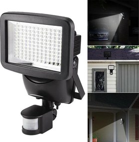 120 Led Solar Power Rechargeable PIR Motion Sensor Security Light