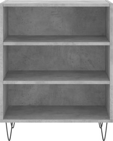 vidaXL Ντουλάπι Γκρι Σκυροδέματος 57x35x70 εκ. Επεξεργασμένο Ξύλο