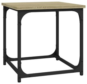 vidaXL Βοηθητικό Τραπέζι Sonoma Δρυς 40x40x40 εκ. Επεξεργασμένο Ξύλο