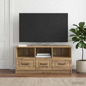 vidaXL Ντουλάπι TV 102 x 34,5 x 47 εκ Artisan Δρυς Επεξεργασμένο Ξύλο