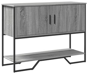 vidaXL Τραπέζι Κονσόλα Γκρι Sonoma 100x35x74,5 εκ. Επεξεργασμένο Ξύλο