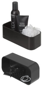 Ράφι Μπάνιου 2-Store 1500010746 25cm Black Tiger Πλαστικό