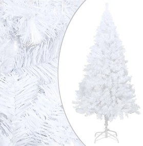 vidaXL Χριστουγεννιάτικο Δέντρο με Πλούσια Κλαδιά Λευκό 240 εκ. PVC