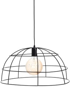 Φωτιστικό Κρεμαστο Aca OD543650 PROMETHEUS Μαύρο Ματ (Black Mat)